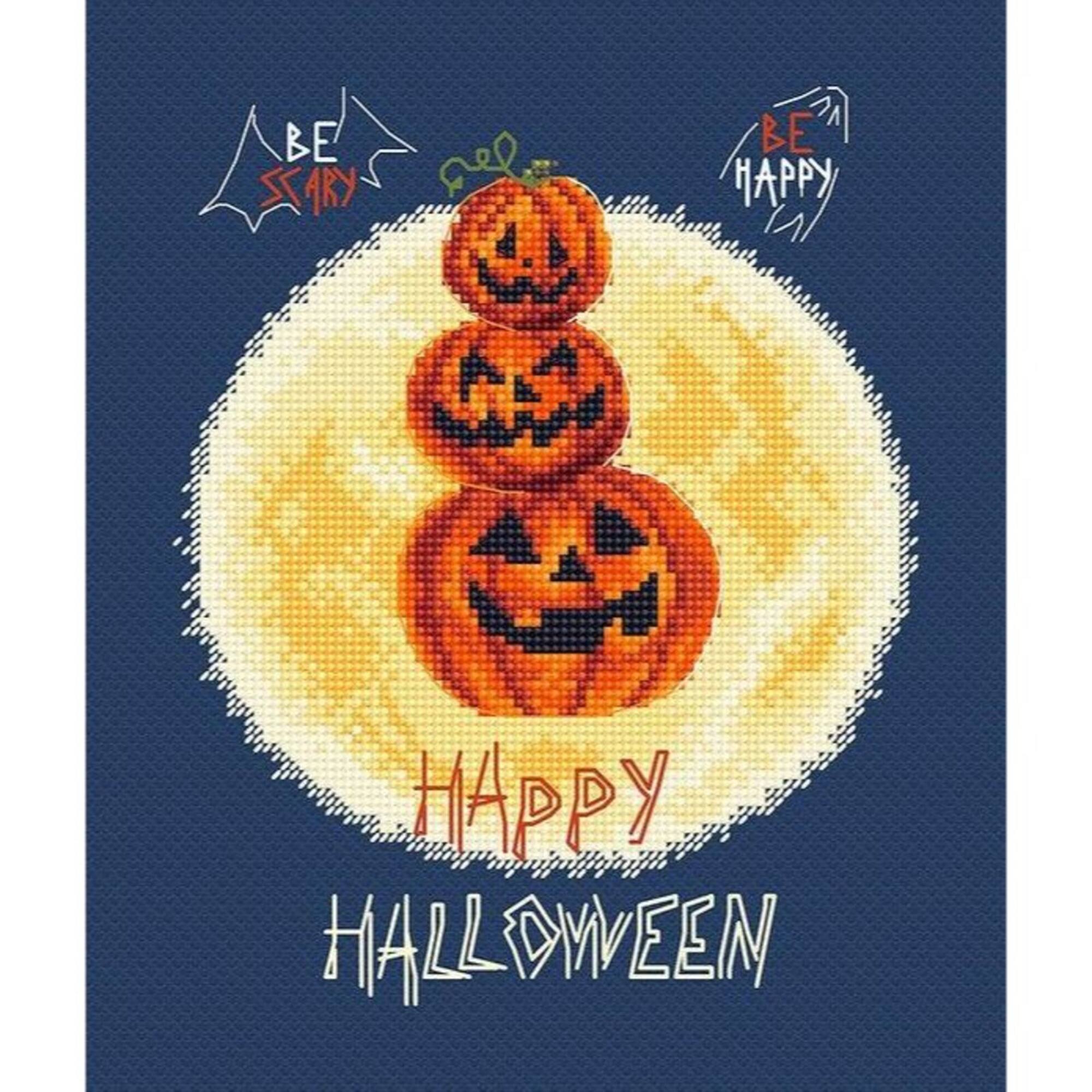 Letistitch Pumpkin's Party Counted Cross Stitch Kit